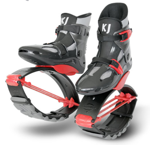 kangoo skákací boty - dětské červené